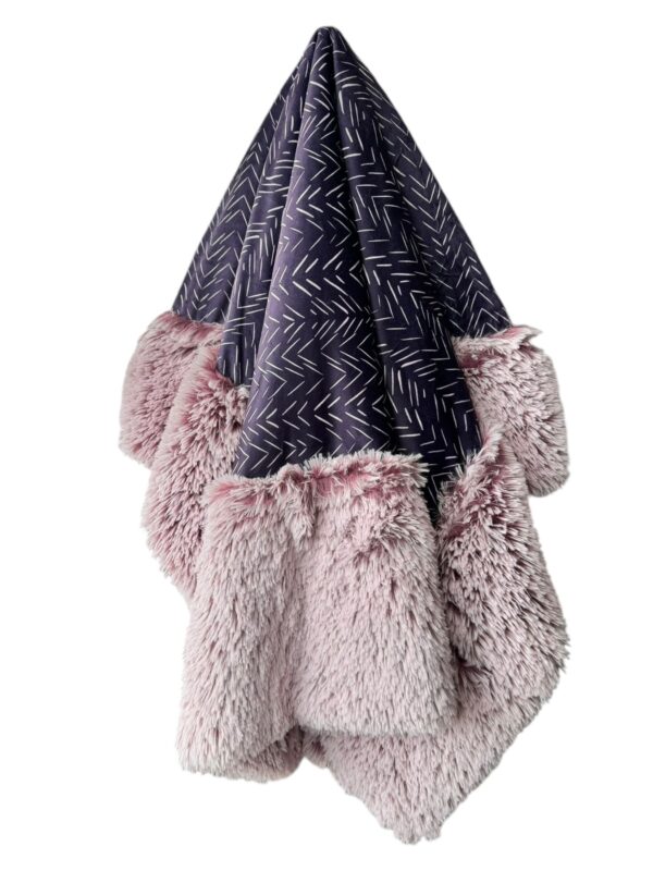 Purple boho- Minky Biggee