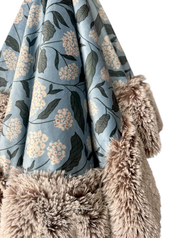 Blue Floral- Minky Biggee - Image 3
