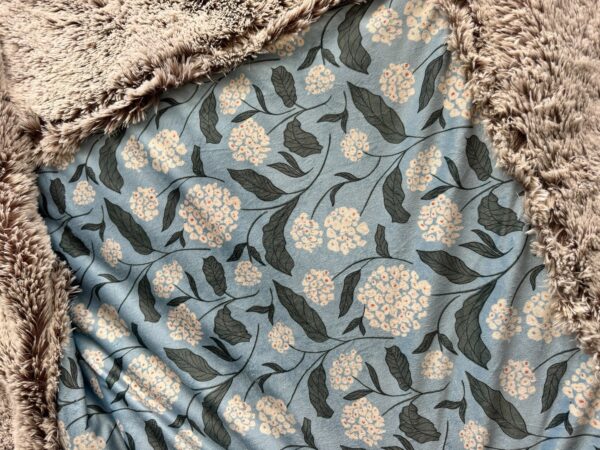 Blue Floral- Minky Biggee - Image 2
