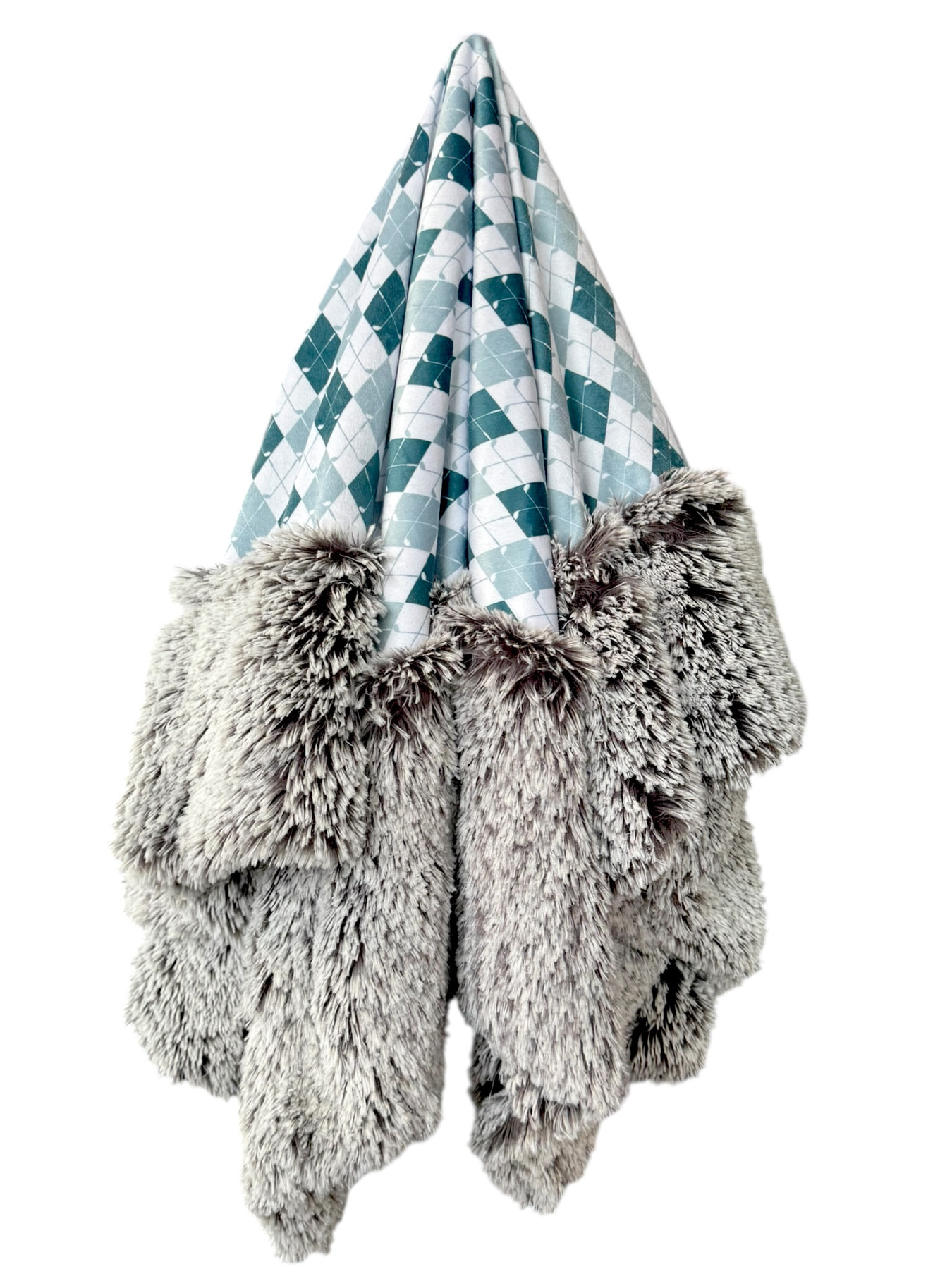 Mint Argyle Golf- Minky Biggee