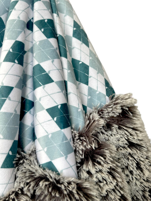 Mint Argyle Golf- Minky Biggee - Image 2