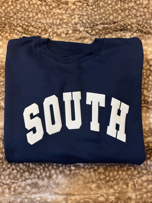 South Summer NAVY Crewneck-PUFF