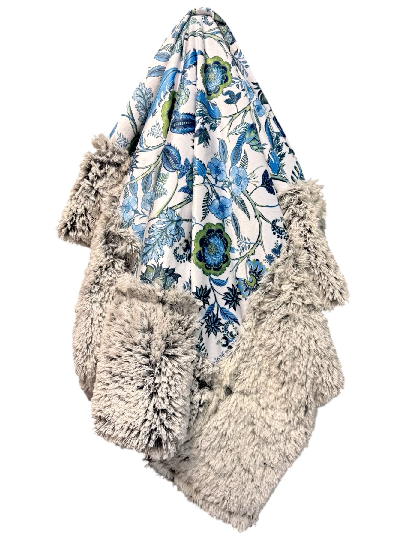 Cool tone floral  -Minky Biggee