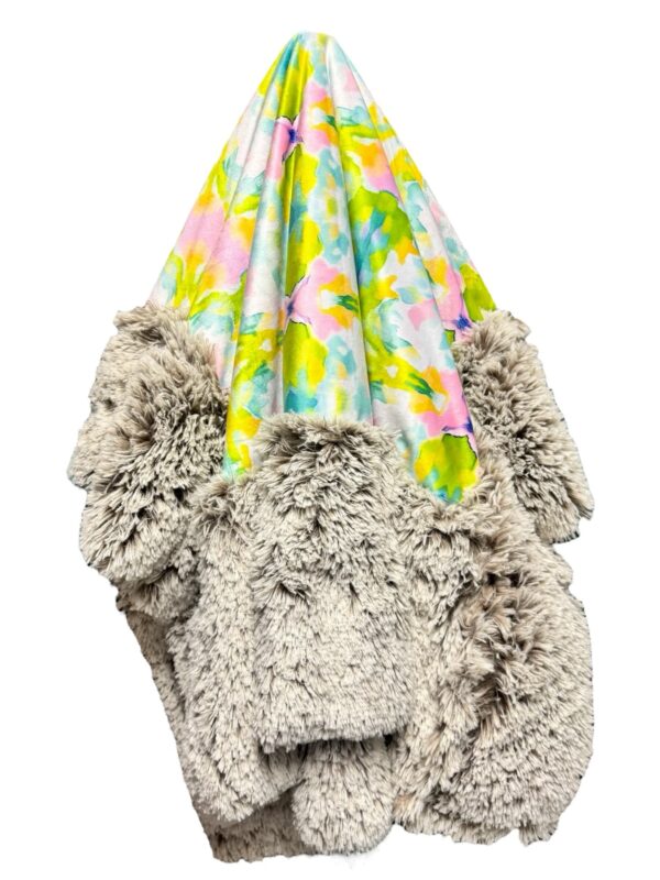 Preppy ikat -Minky Biggee