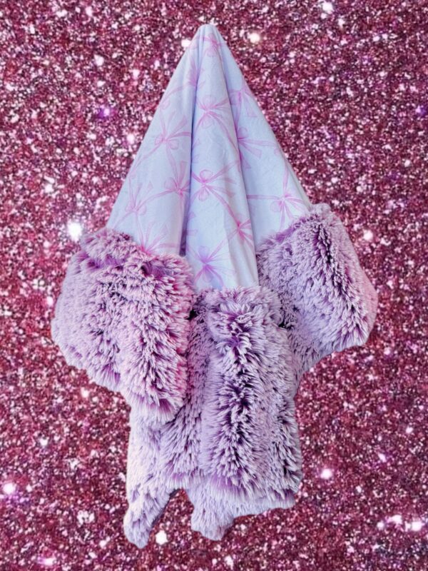 Pretty Pink Bow-Minky Biggee