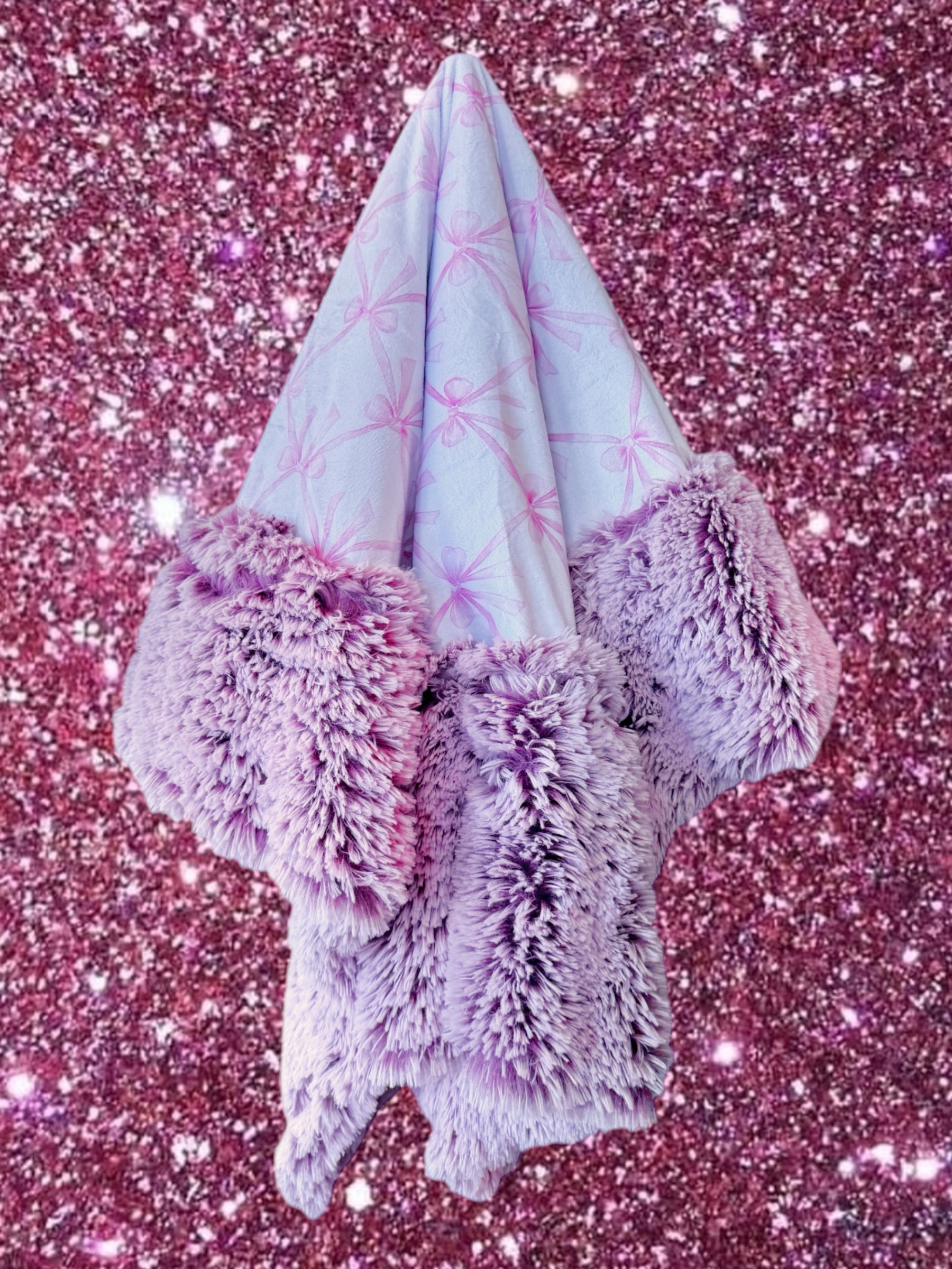 Pretty Pink Bow-Minky Biggee
