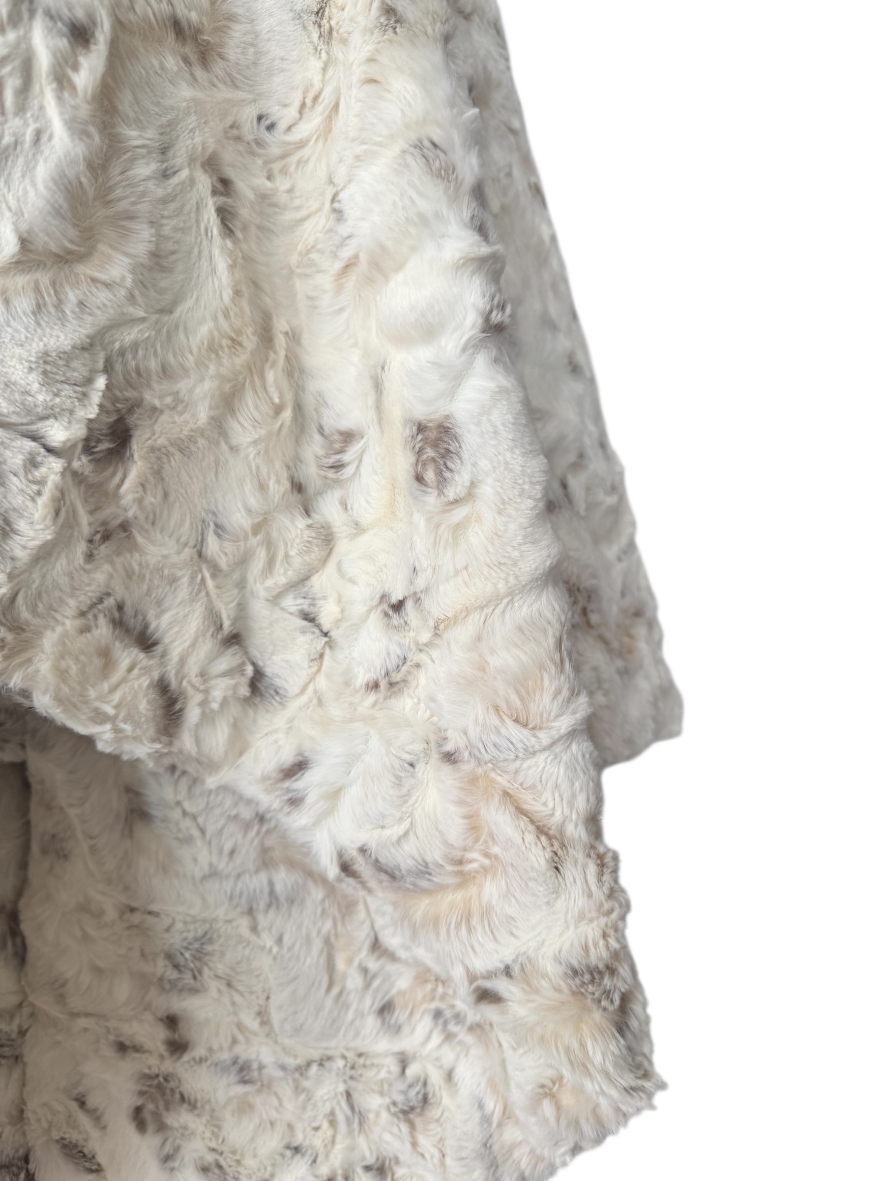 Luxe Snow leopard - Double Minky - Image 3