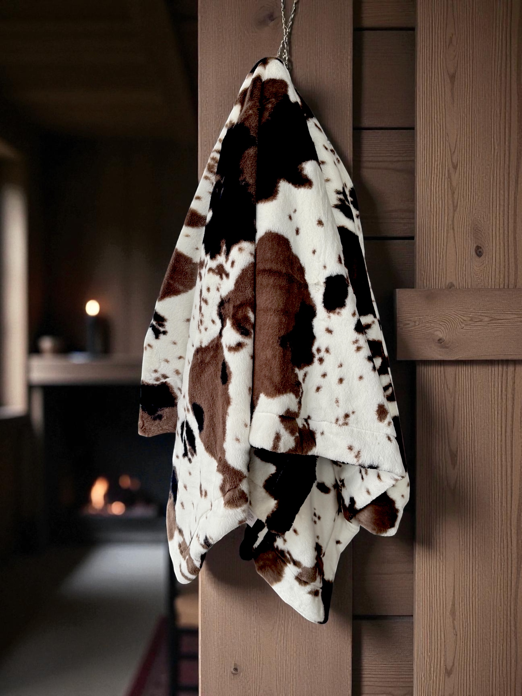 Luxe Cowhide - Double Minky