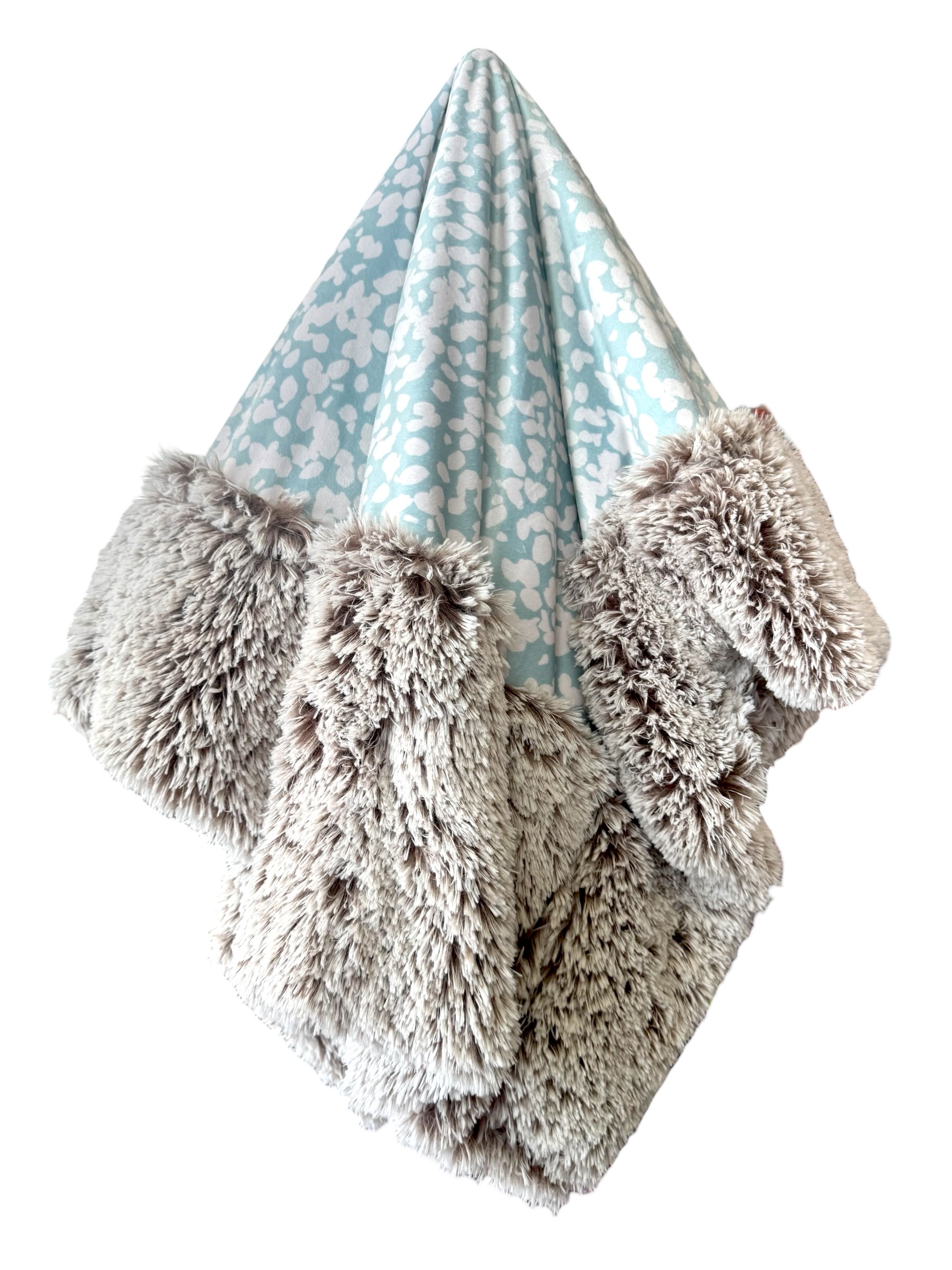 Baby Blue Dot -Minky Biggee