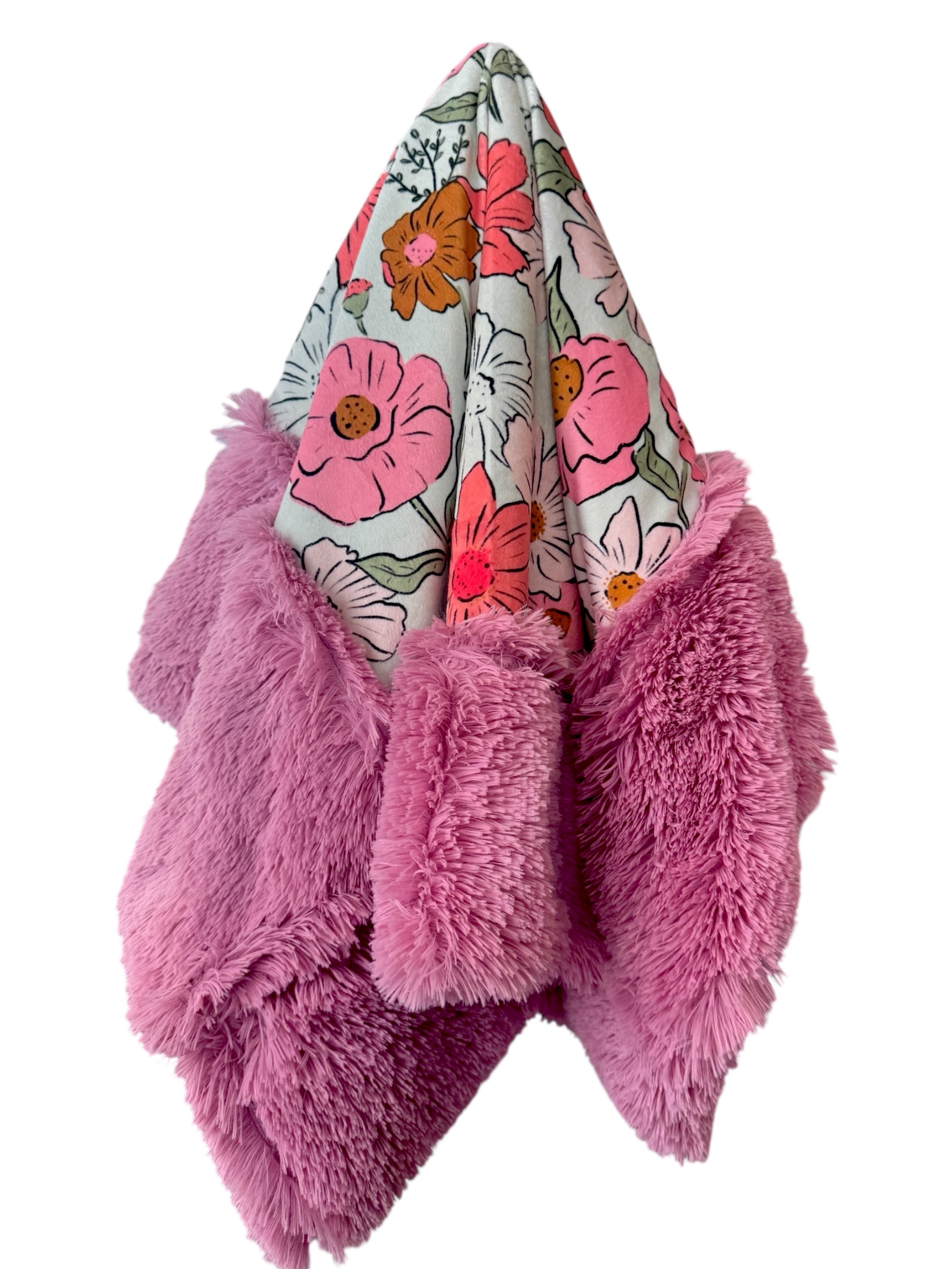 Pretty little floral- Minky Babee